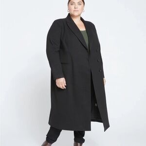 Universal Standard Jackson Tailored Coat Size Large. New with Tags.